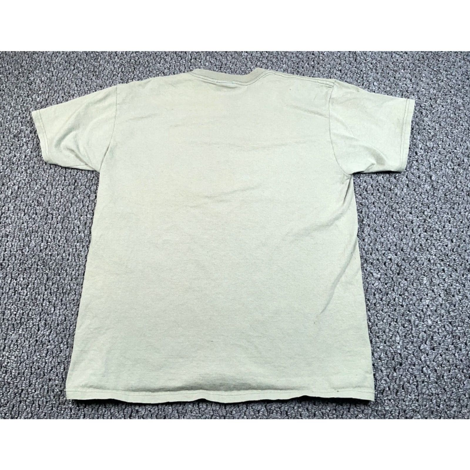Vintage VINTAGE Galliga Skins Alaska Wildlife Map Print T-Shirt Adult Large Green Graphic Animals Nature Mens Size US L / EU 52-54 / 3 - 2 Thumbnail
