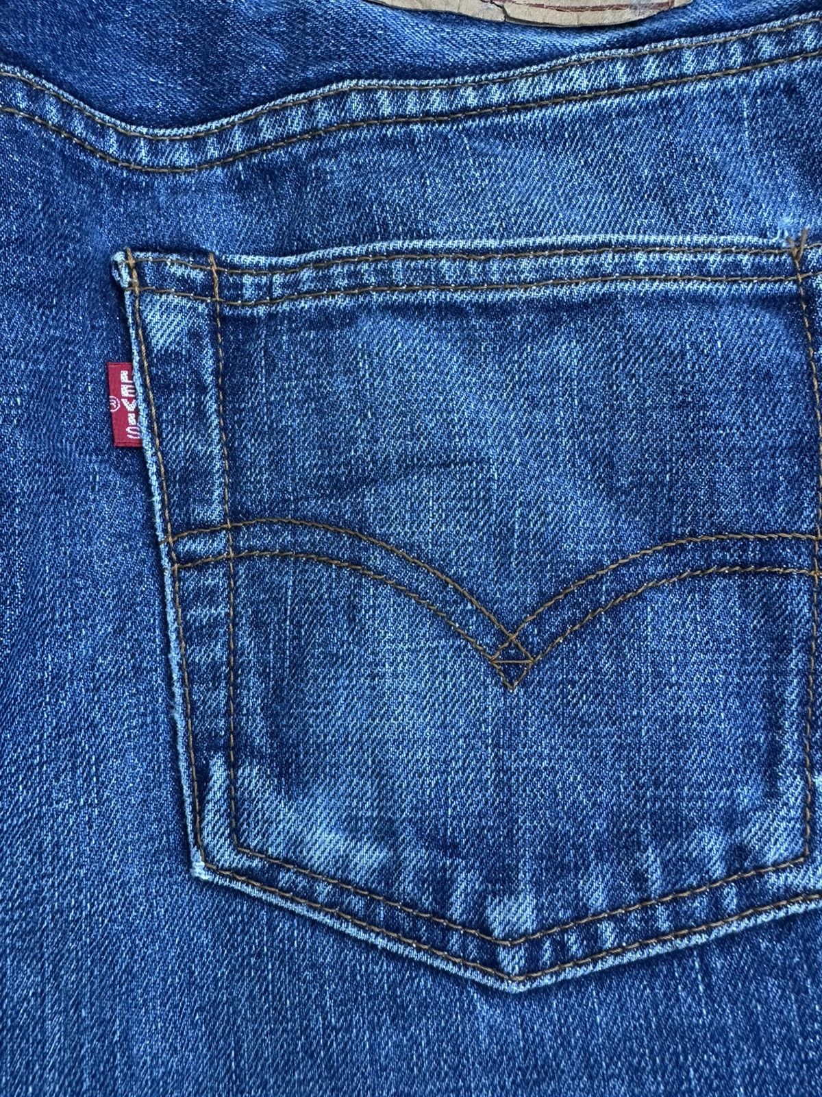 Levi's Vintage Clothing Vintage 90s Levis 502 XX Japan Big E Selvedge Jeans Denim Size US 33 - 19 Thumbnail