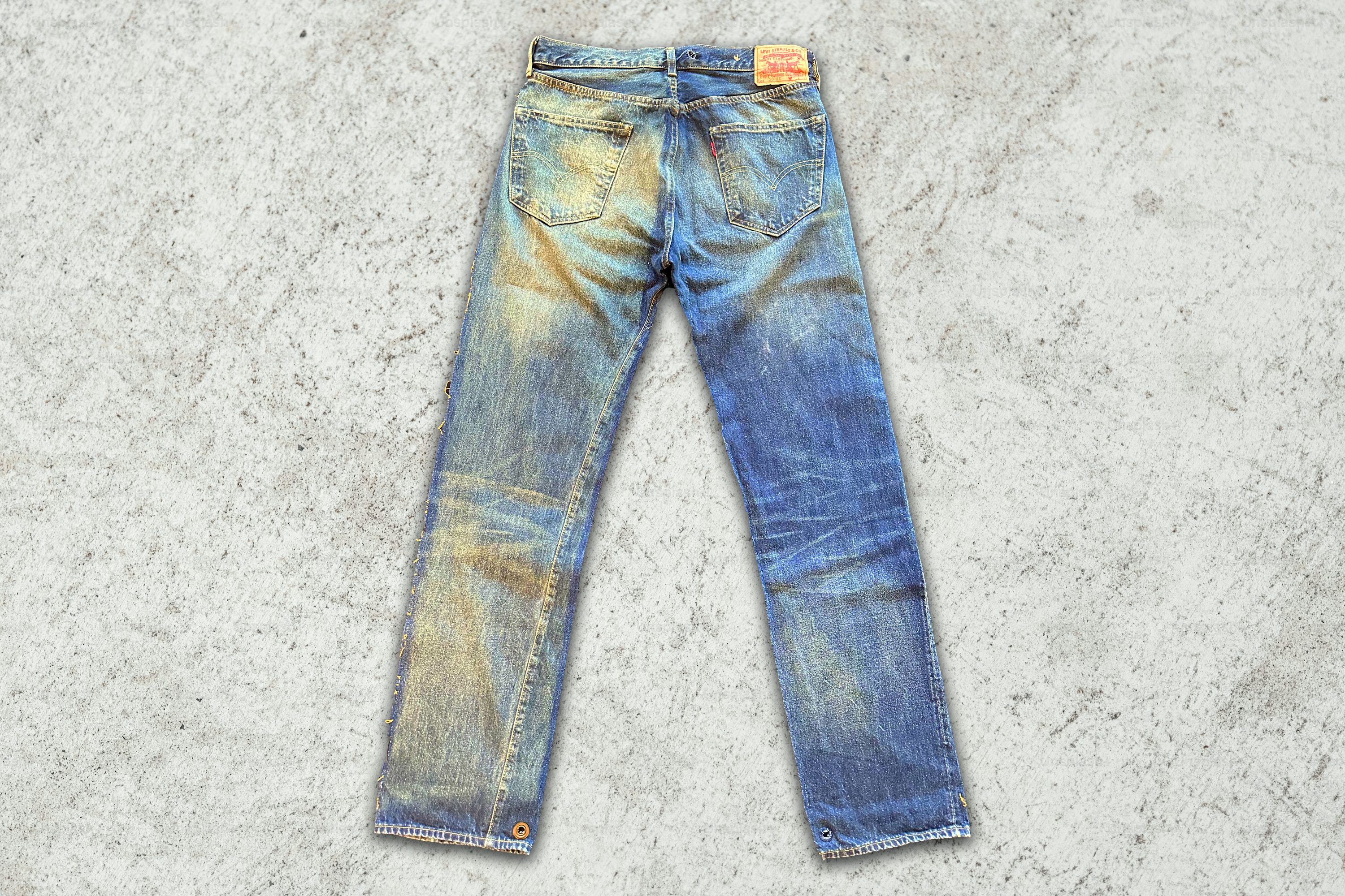 Darren Romanelli DrX x Levis 501xx Riveted Selvedge Denim Size US 32 / EU 48 - 2 Thumbnail