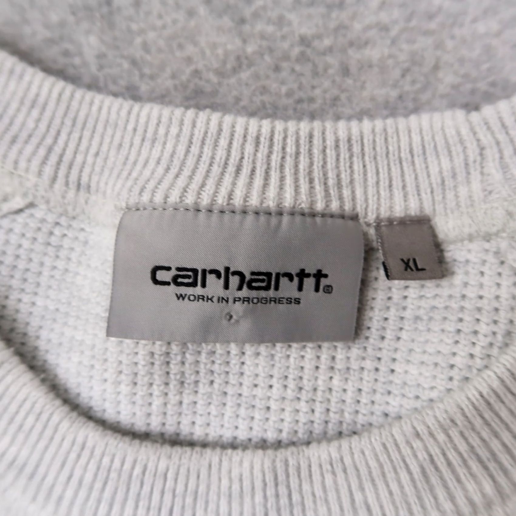 Carhartt VINTAGE Carhartt Work In Progress WIP Chase Sweater Size XL Gray Mens Size US XL / EU 56 / 4 - 5 Thumbnail