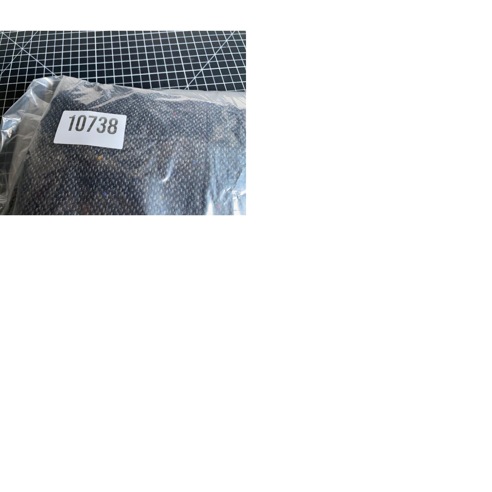 Vintage VINTAGE John Weitz Blazer Mens 48L Gray Tweed 2-Button Single-Breasted Notch Lapel Wool 80s Preppy Casual competition Size 48R - 10 Thumbnail