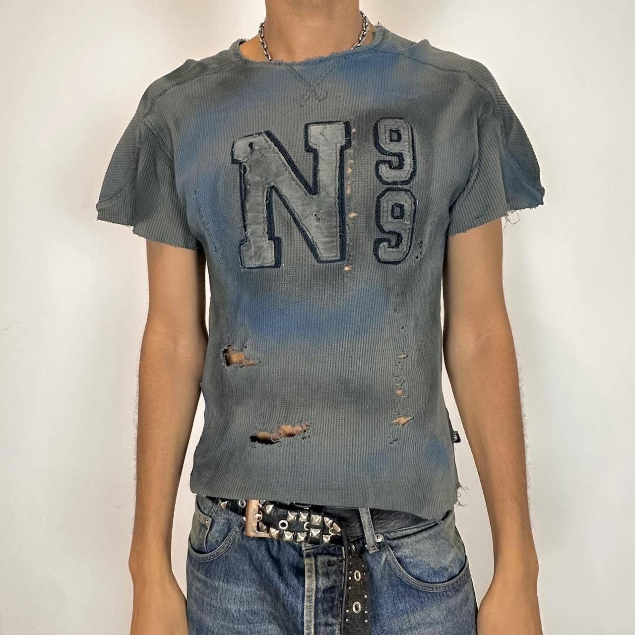 Nautica ASTROBOI* Nautica Gray Thermal T-shirt - Large Size US L / EU 52-54 / 3 - 1 Thumbnail