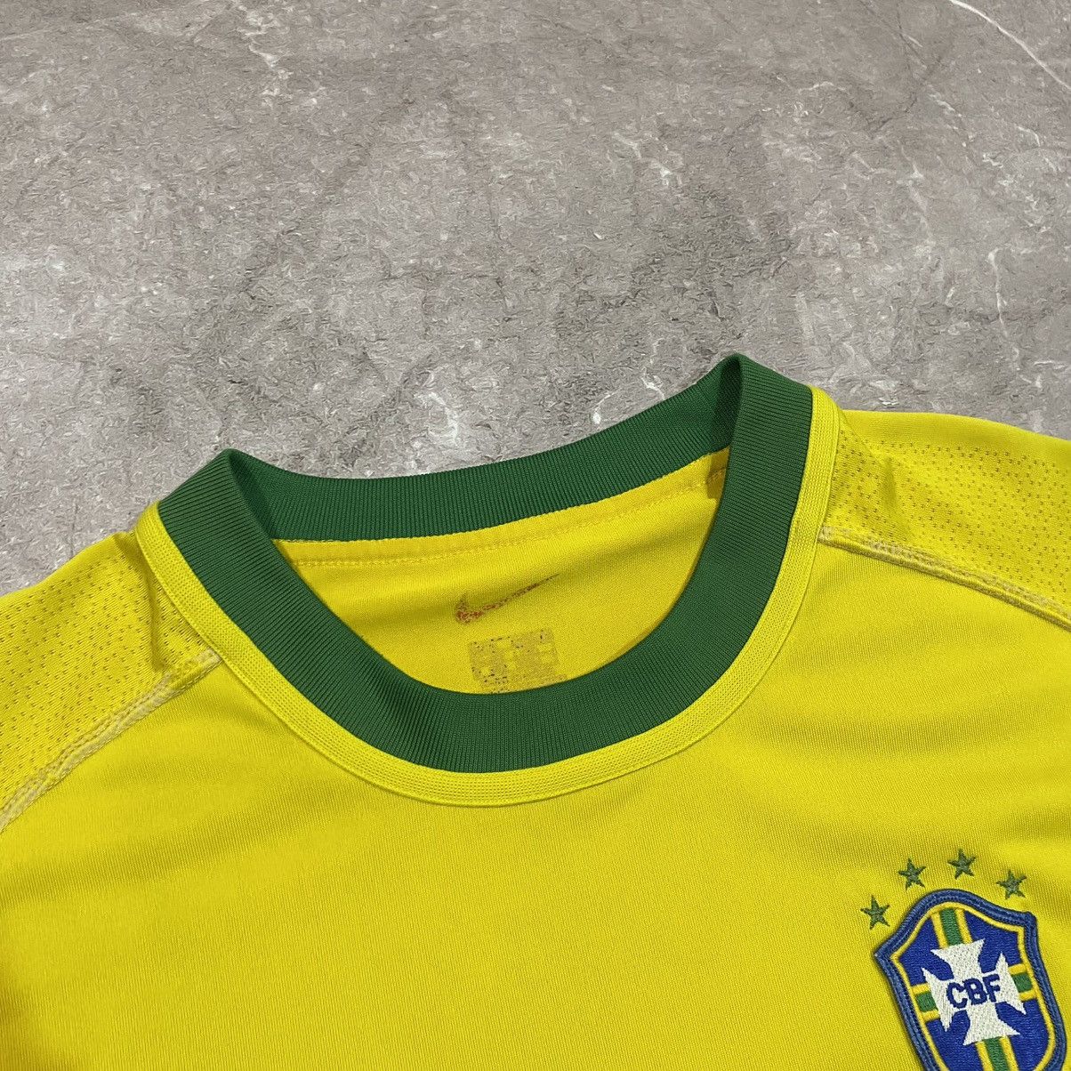 Vintage VINTAGE NIKE BRAZIL TEE NATIONAL SOCCER JERSEY 00s Size US XL / EU 56 / 4 - 6 Thumbnail