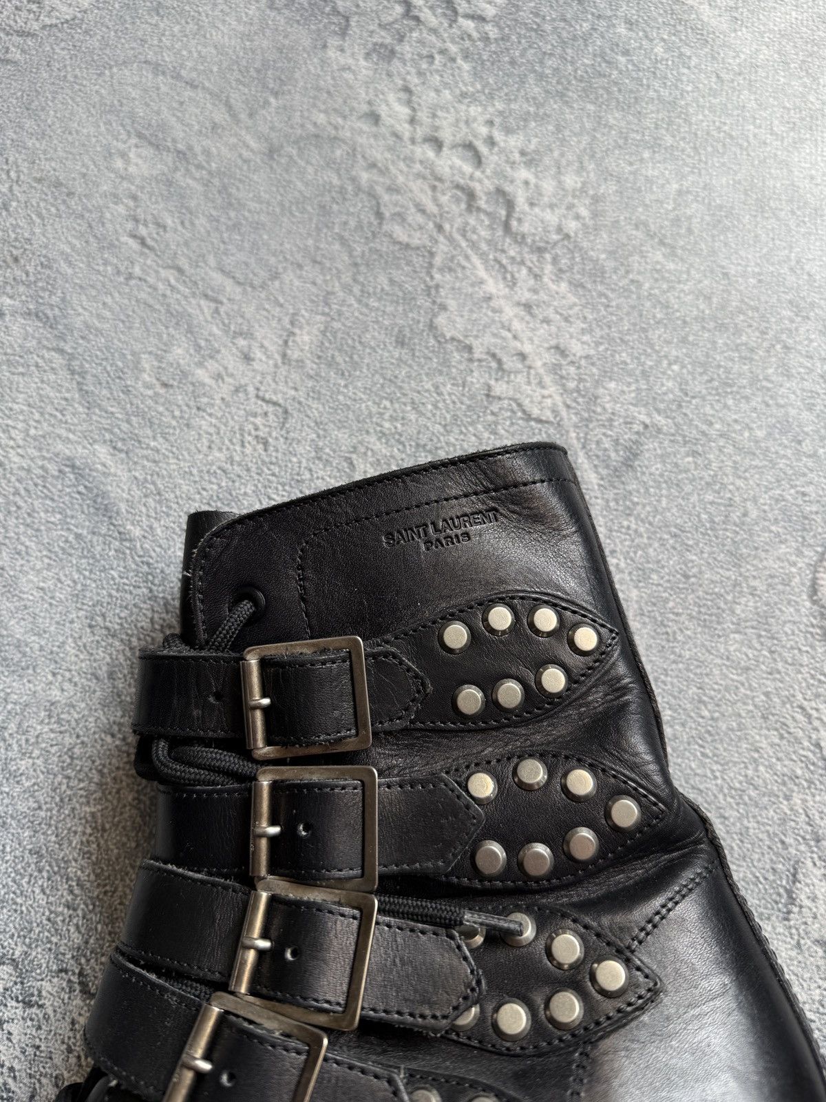 Saint Laurent Paris LUXURY Rare Saint laurent Boots Size US 6.5 / EU 39-40 - 10 Thumbnail