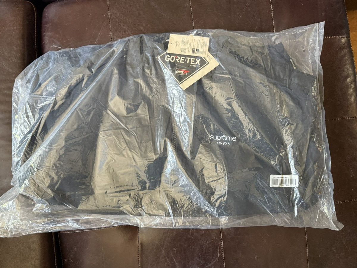 Supreme SUPREME GORE-TEX STRIPE HOODED JACKET ZIP SHELL BLACK XL Size US XL / EU 56 / 4 - 5 Thumbnail