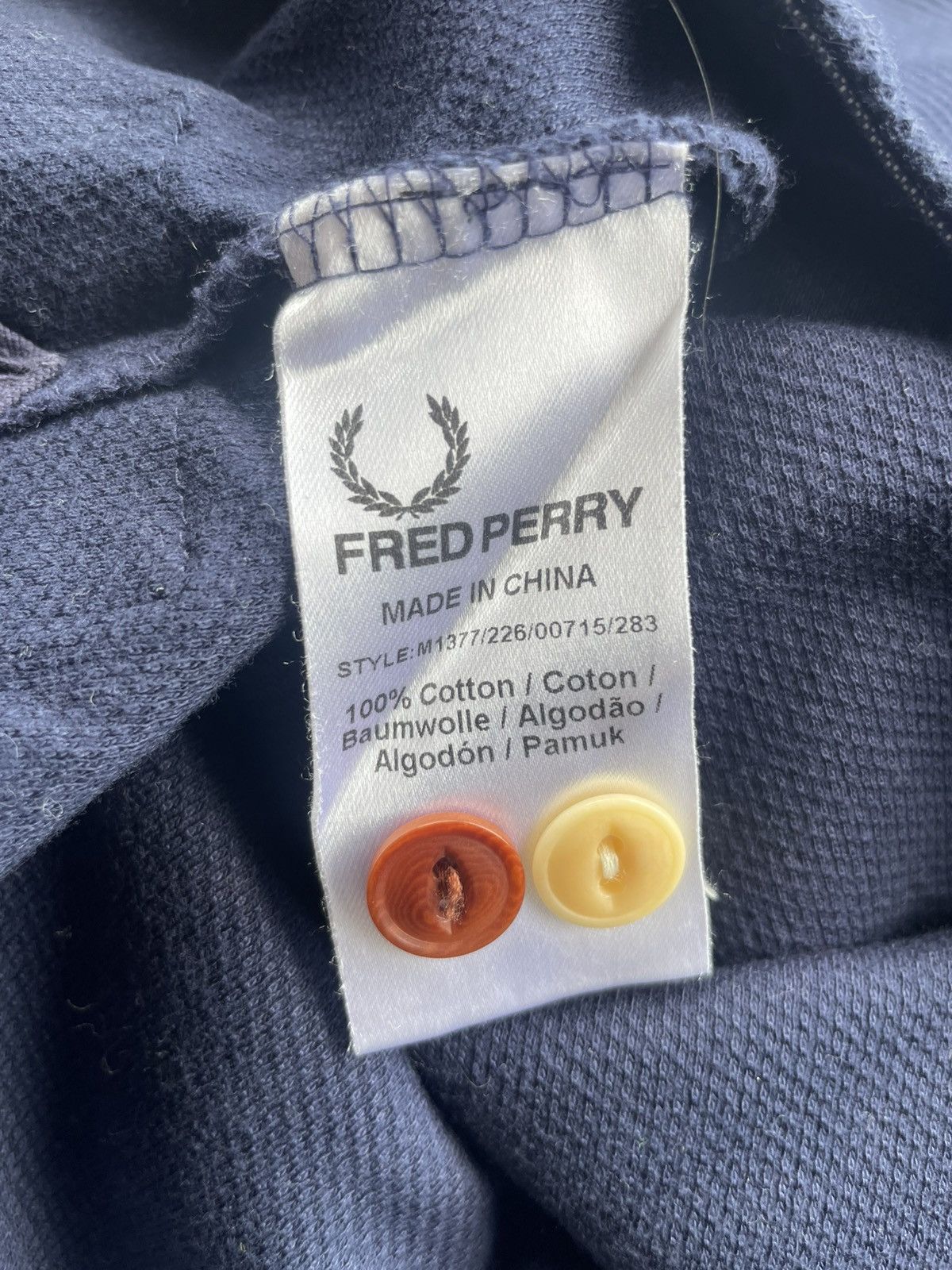 Fred Perry Fred Perry Rugby Size US M / EU 48-50 / 2 - 12 Thumbnail