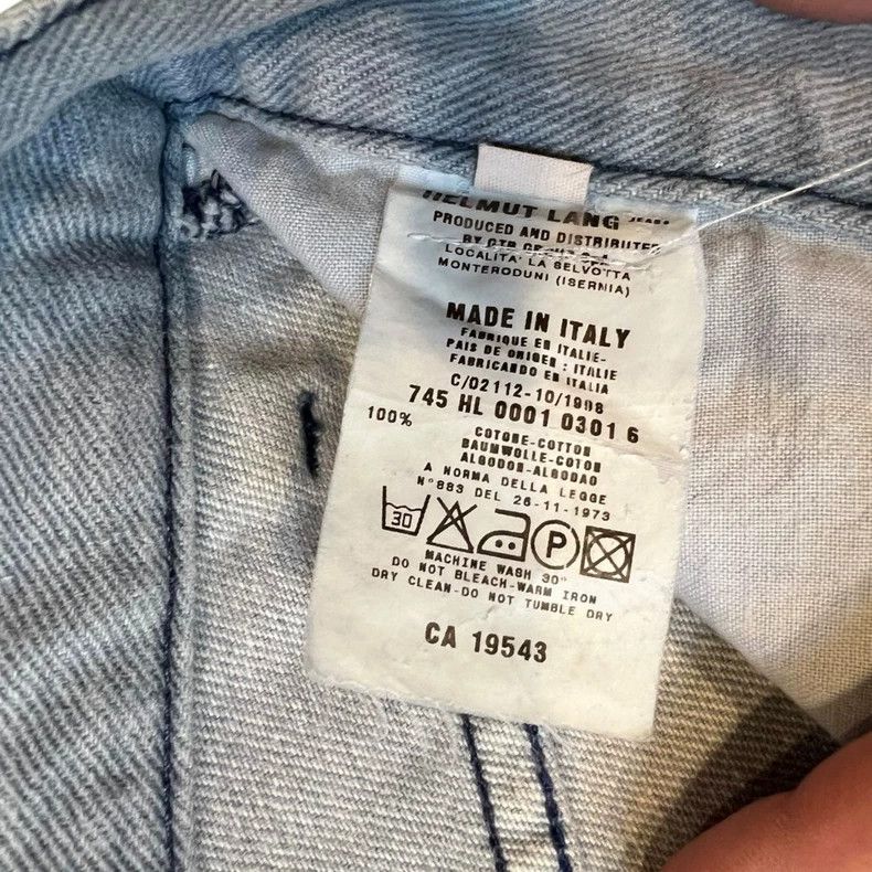 Helmut Lang HELMUT LANG Water-wash tanned jeans Size US 31 - 5 Thumbnail