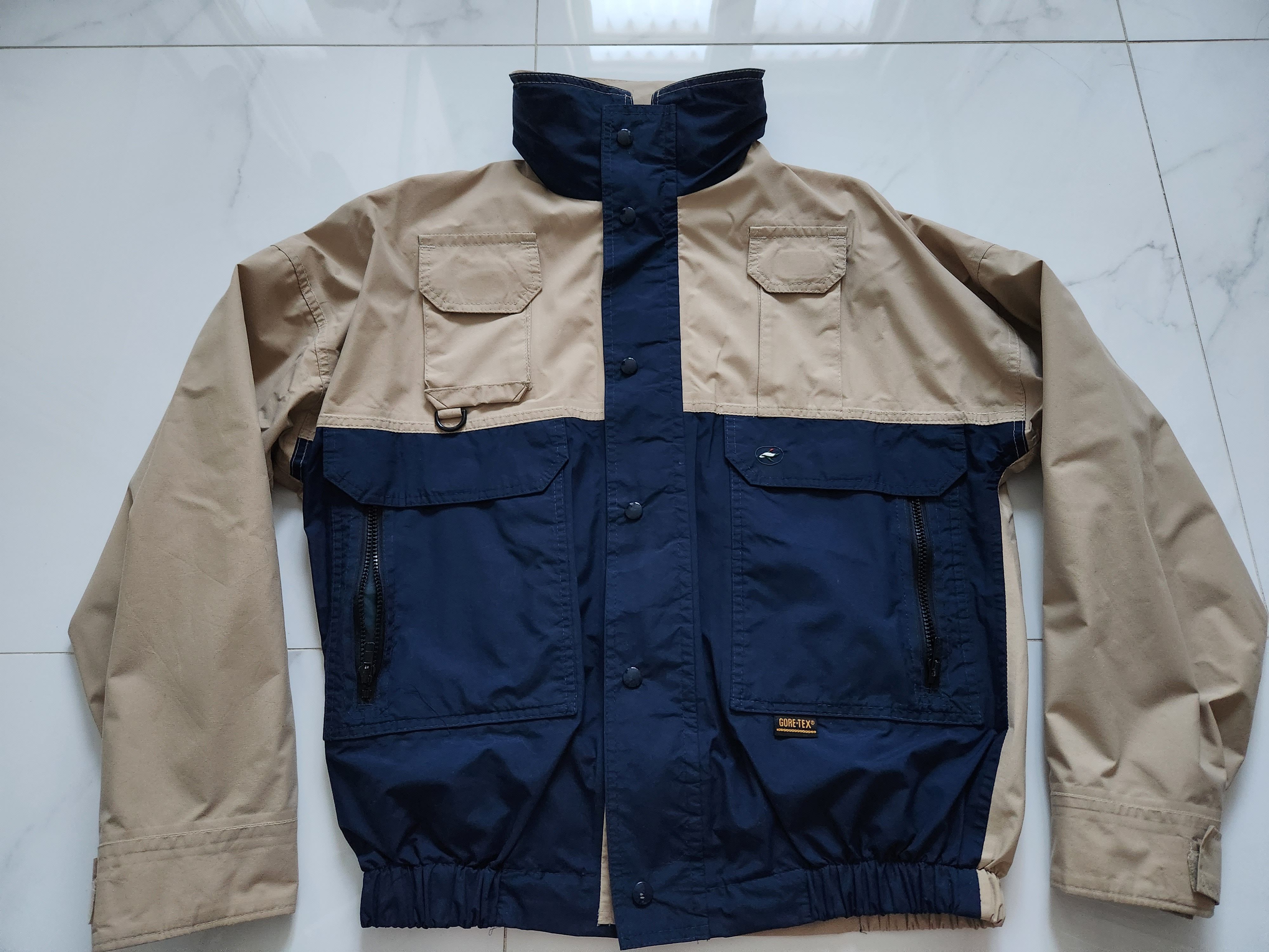 Other Vintage Gore-Tex Cropped Colour-Block High Neck Jacket Size US M / EU 48-50 / 2 - 1 Thumbnail