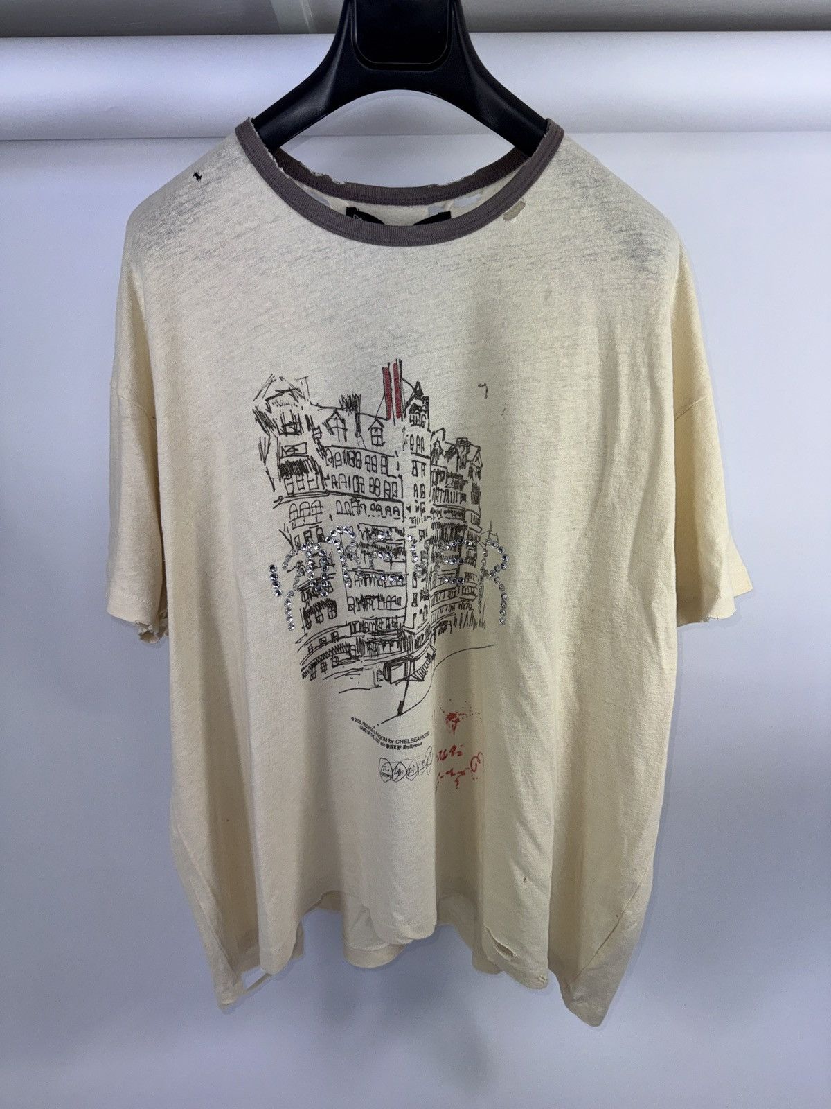 Paly Hollywood PALY CHELSAY HOTEL OVERSIZED TEE Size US M / EU 48-50 / 2 - 4 Thumbnail