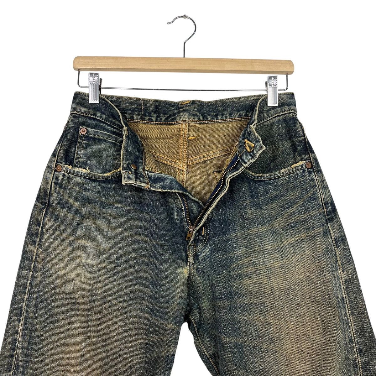 Edwin Vintage Edwin Distressed Selvedge Denim Jeans Size US 28 / EU 44 - 15 Thumbnail