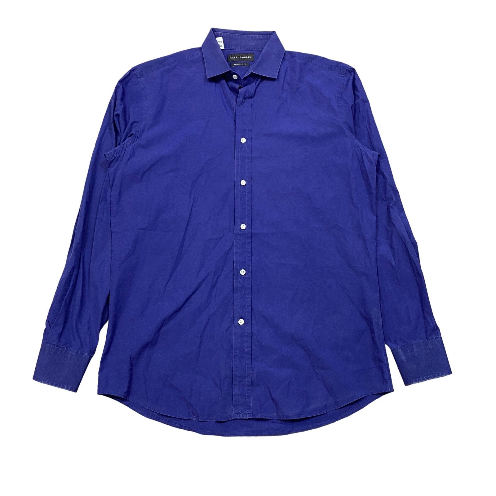 Ralph Lauren Ralph Lauren Black Label Tailored Fit Button Shirt 16 Italy Size US L / EU 52-54 / 3 - 1 Thumbnail