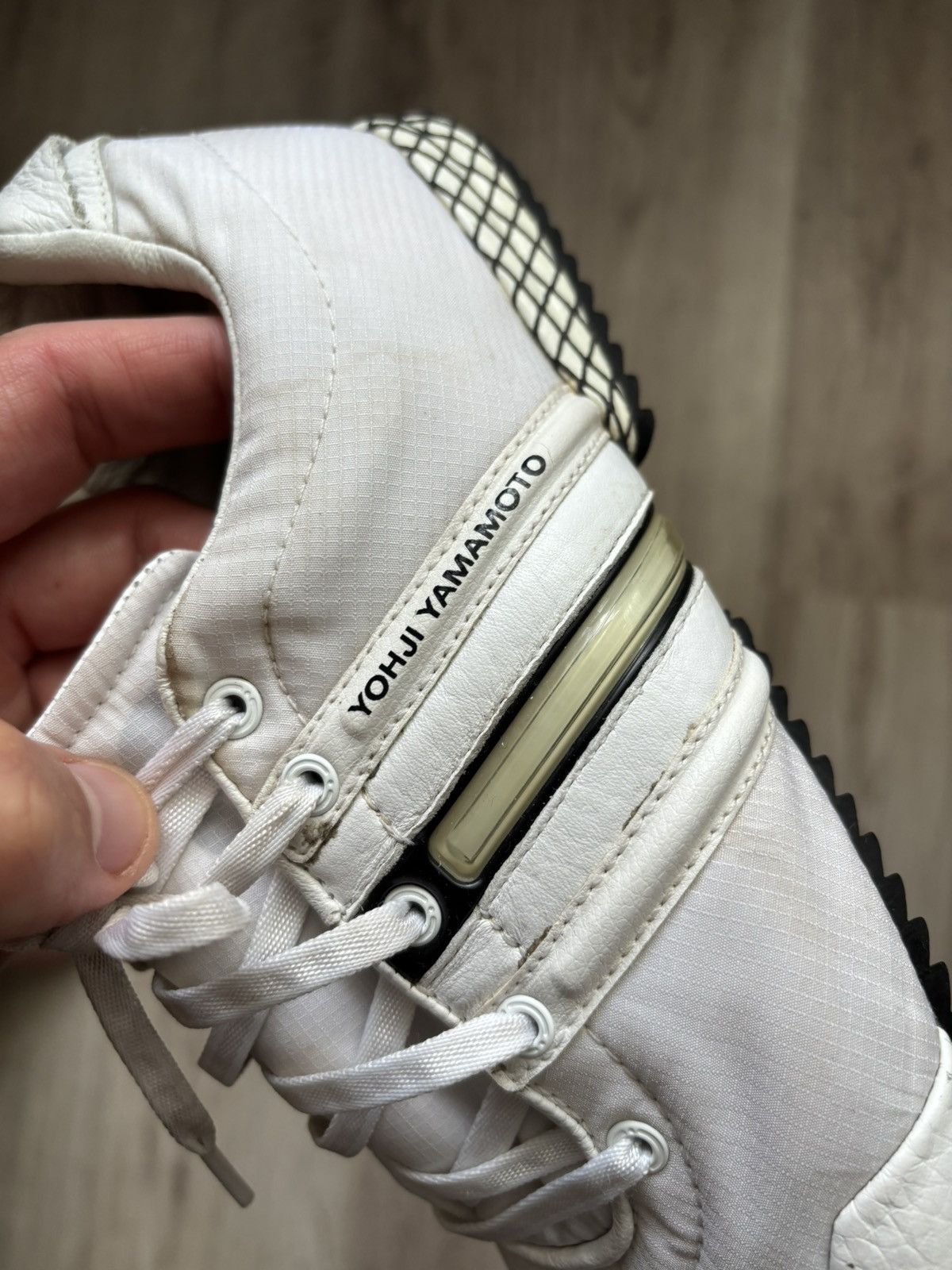 Yohji Yamamoto Rare vintage 2007 Adidas Y3 YOHJI Yamamoto leather US 5 Size US 5 / IT 35 - 16 Thumbnail
