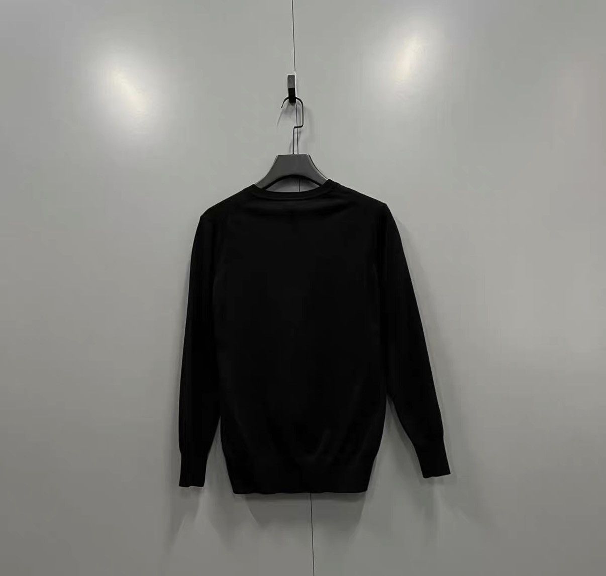 Burberry Burberry Black Knit Sweater J41 Size US XXS / EU 40 - 2 Thumbnail