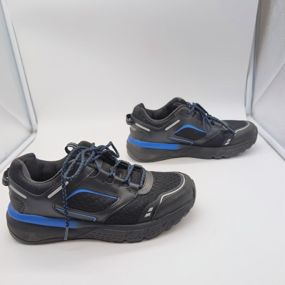 Other Herman Survivors Sz 7.5 Black and Blue Leather Athletic Sho Size US 7.5 / EU 40-41 - 7 Thumbnail