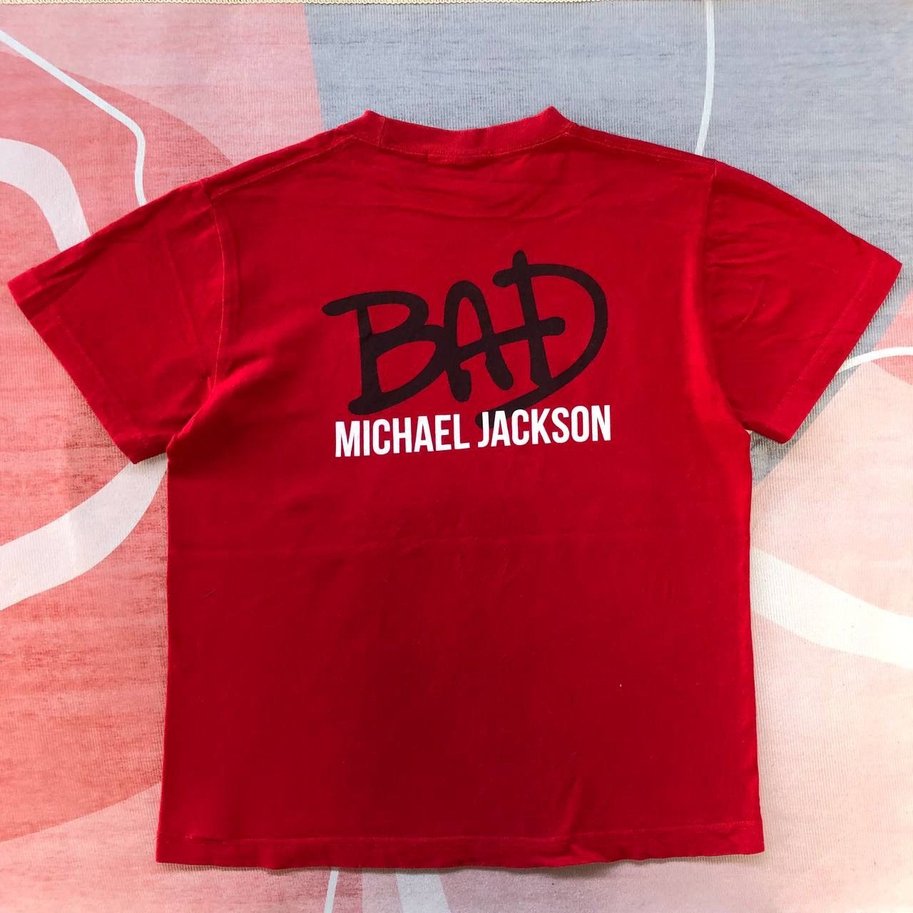 Michael Jackson Rare Michael Jackson Bad Band Tees Size US S / EU 44-46 / 1 - 2 Thumbnail