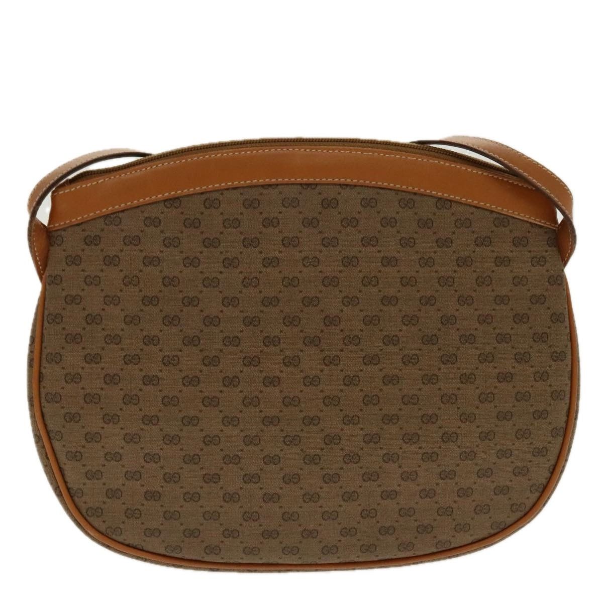 Gucci GUCCI Micro GG Canvas Shoulder Bag Beige Gold 007 87 007 87 Size ONE SIZE - 3 Thumbnail