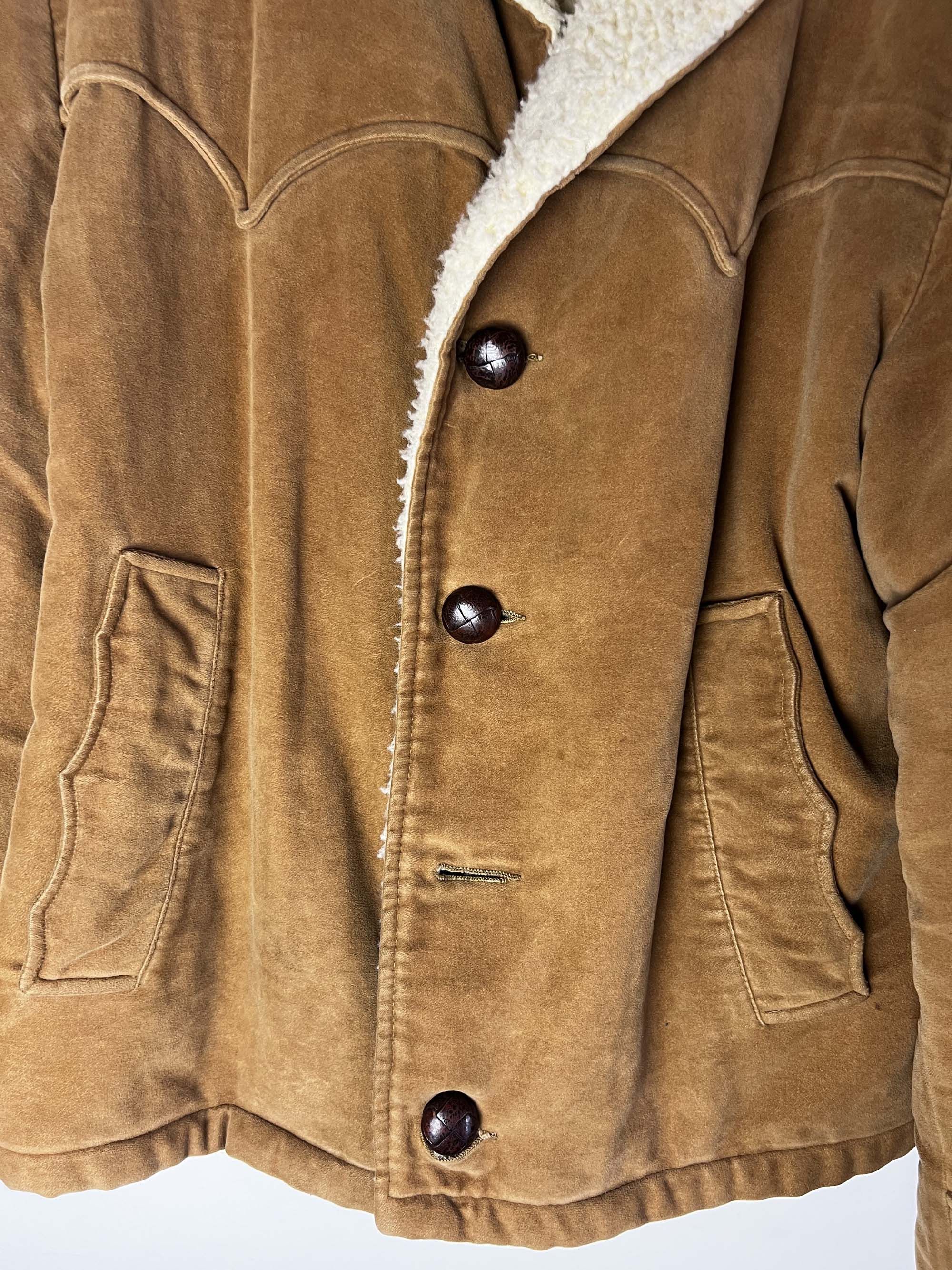 Vintage 1970's Country Squire Outerwear Western Jacket w.Sherpa Size US M / EU 48-50 / 2 - 7 Thumbnail