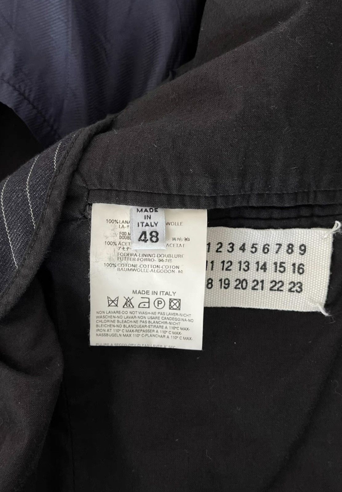 Maison Margiela Maison Martin Margiela｜Striped wool suit Size 48R - 8 Thumbnail