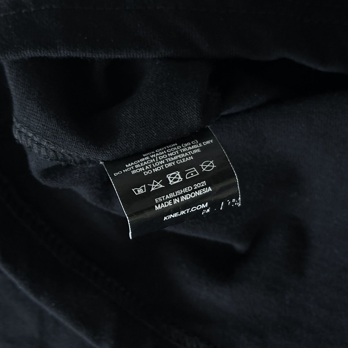 Other KINE JKT x KENCUT Blue Logo Short Sleeve Black Tee Size US L / EU 52-54 / 3 - 6 Thumbnail