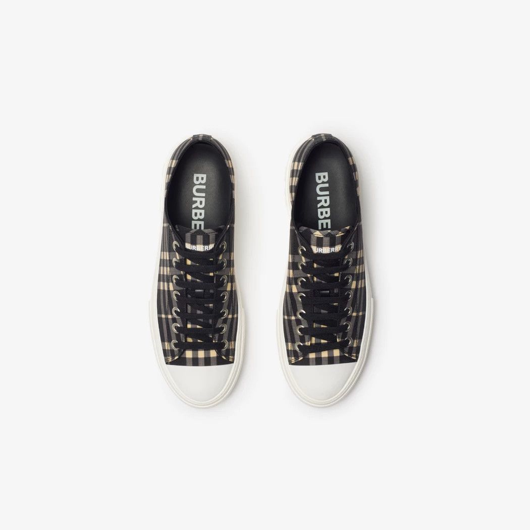 Givenchy os11x1225 Dup / Check Sneakers in Multicolor Size US 12 / EU 45 - 2 Thumbnail