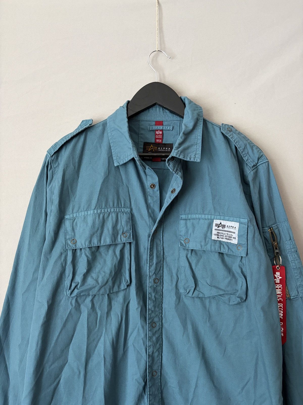 Alpha Industries Alpha Industries Military Overshirt Size US M / EU 48-50 / 2 - 4 Thumbnail