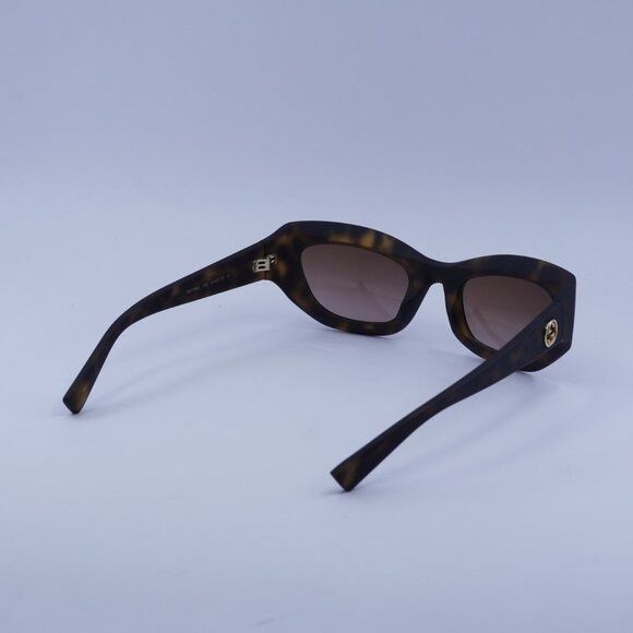 Gucci Gucci GG1784S 002 Sunglasses Dark Havana Cat Eye Frame Size ONE SIZE - 10 Thumbnail