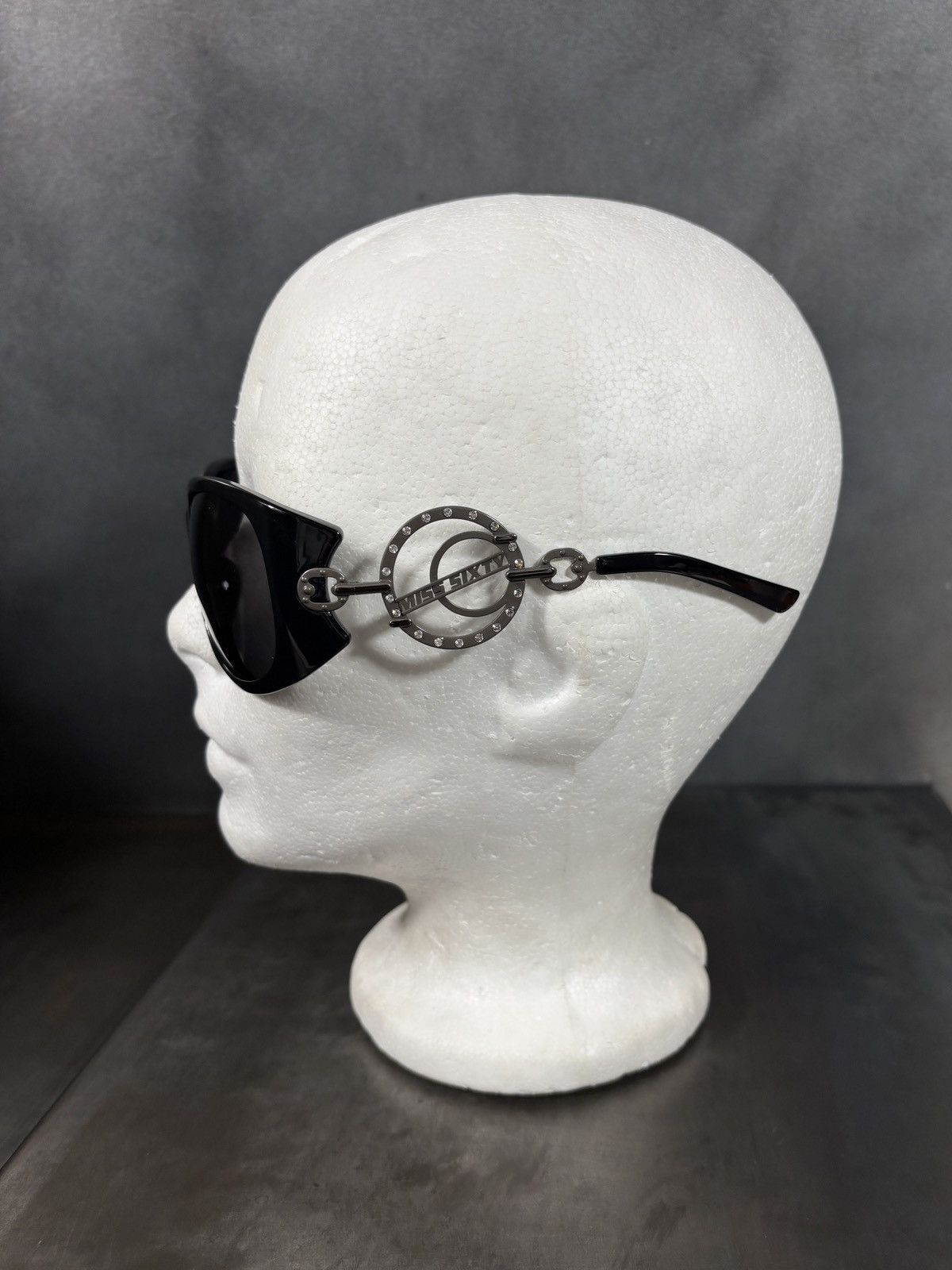 Miss Sixty Vintage Miss Sixty Sunglasses Y2K 2000s Oversized Rhinestone Size ONE SIZE - 24 Thumbnail