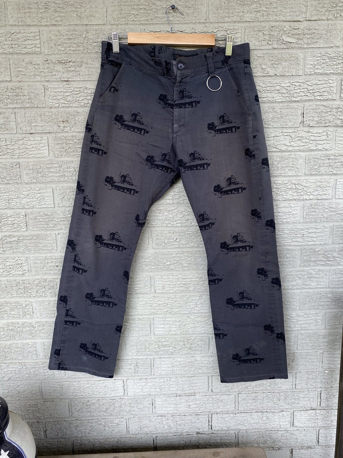 Undercover Undercover AW02 psycho house pants witches cell devision |  Grailed