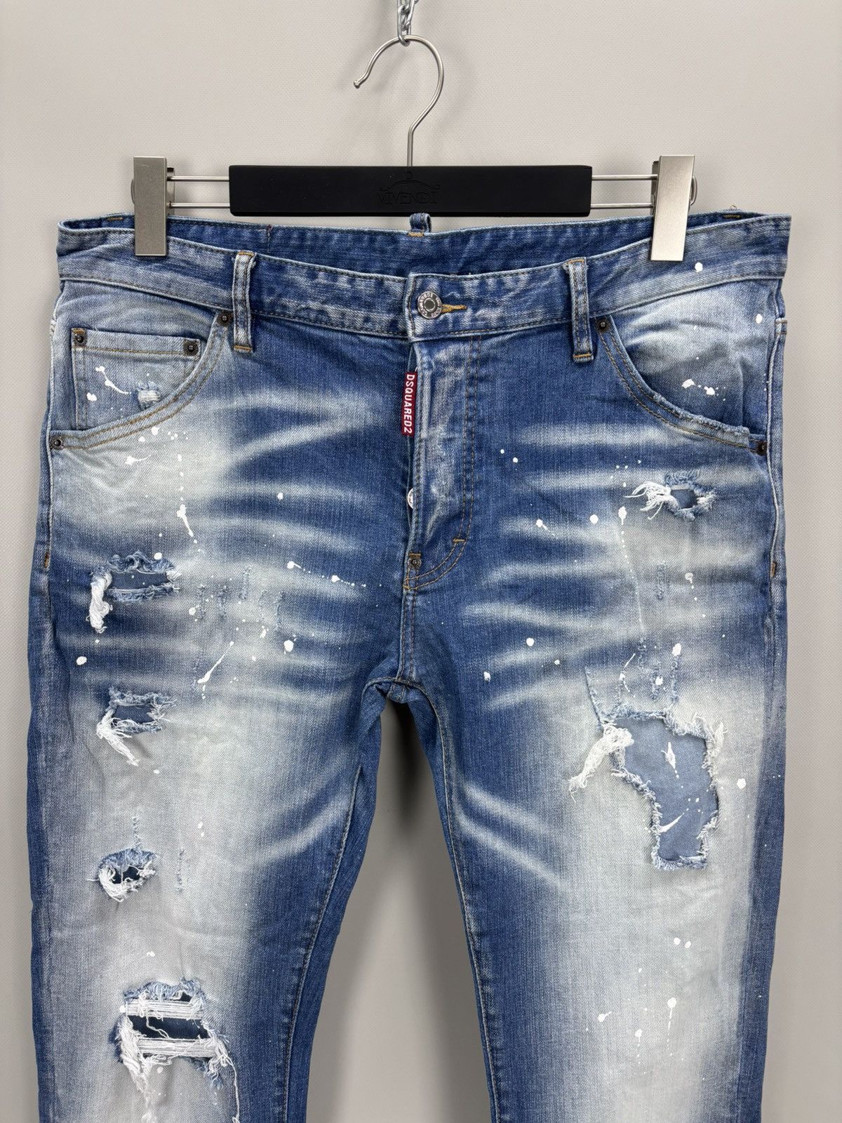 Dsquared2 Mens jeans Dsquared2 Size 54 Color Blue Size US 34 / EU 50 - 3 Thumbnail
