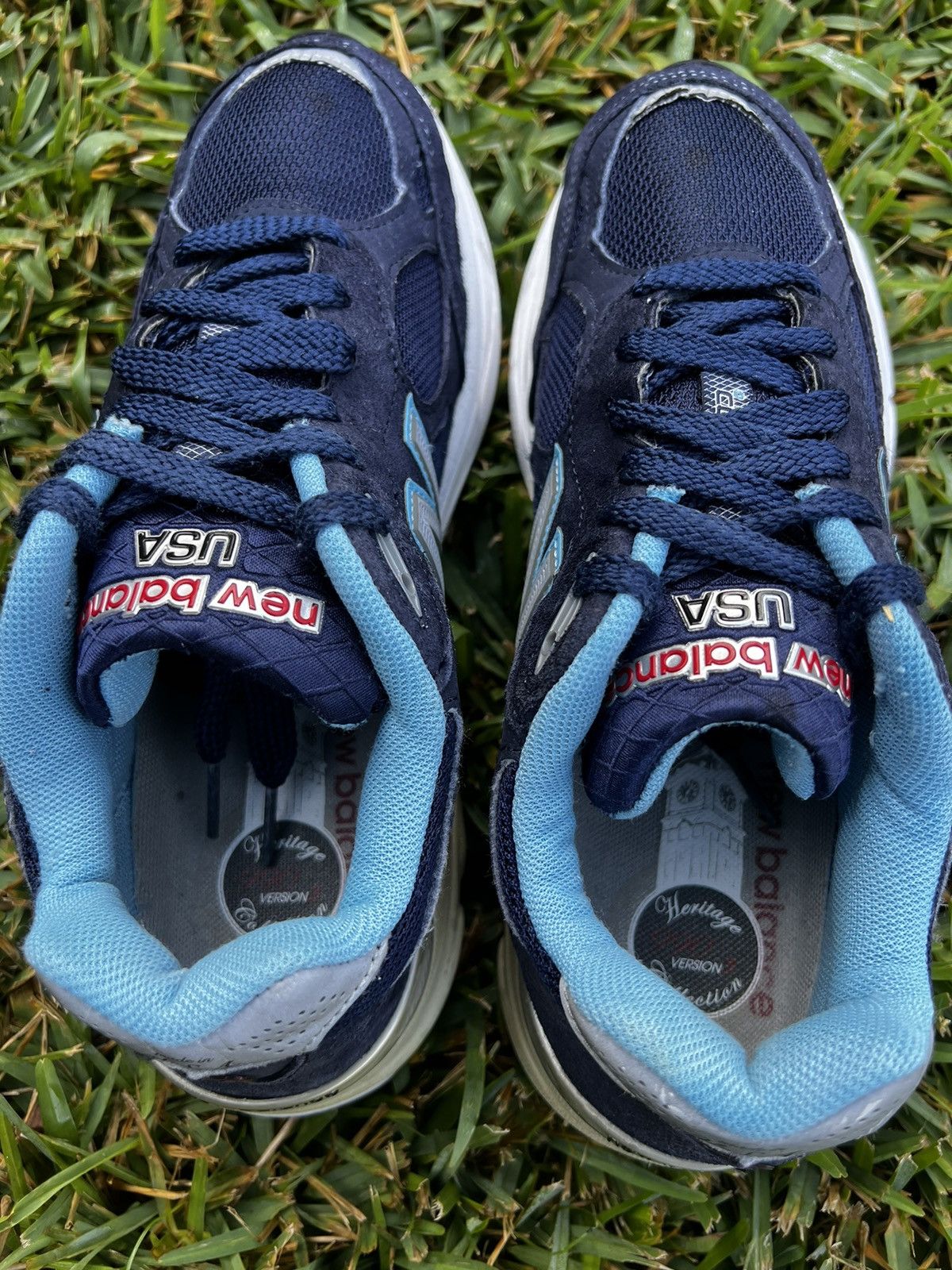 New Balance CLEAN New Balance 990v3 Made in USA size 8 Womens Navy Blue Size US 8 / IT 38 - 6 Thumbnail