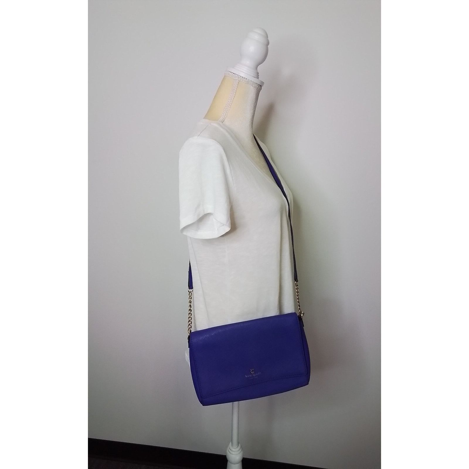 Kate Spade Kate Spade Purse Purple Over the Shoulder Size ONE SIZE - 2 Thumbnail