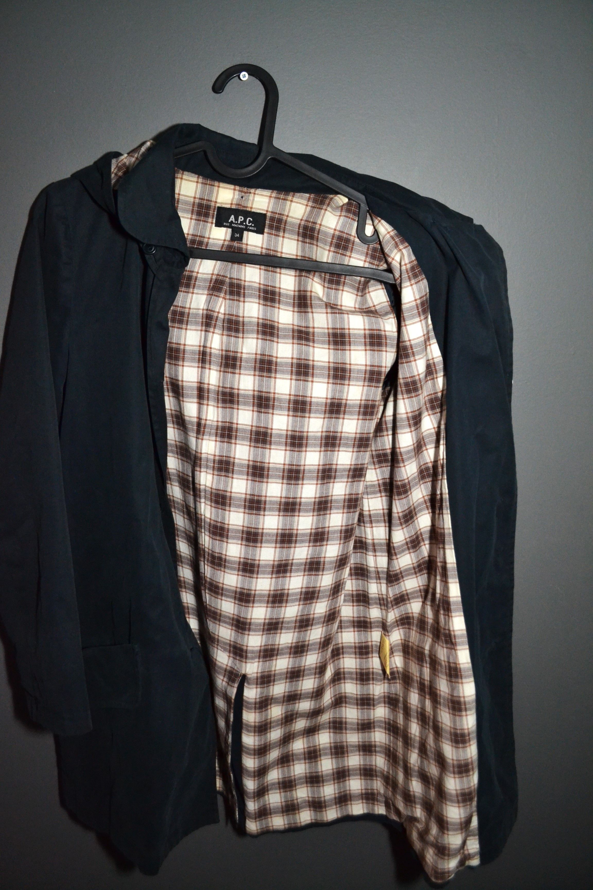 A.P.C. A.P.C. 34 size Women's Hooded Cotton Coat Size XS / US 0-2 / IT 36-38 - 10 Thumbnail