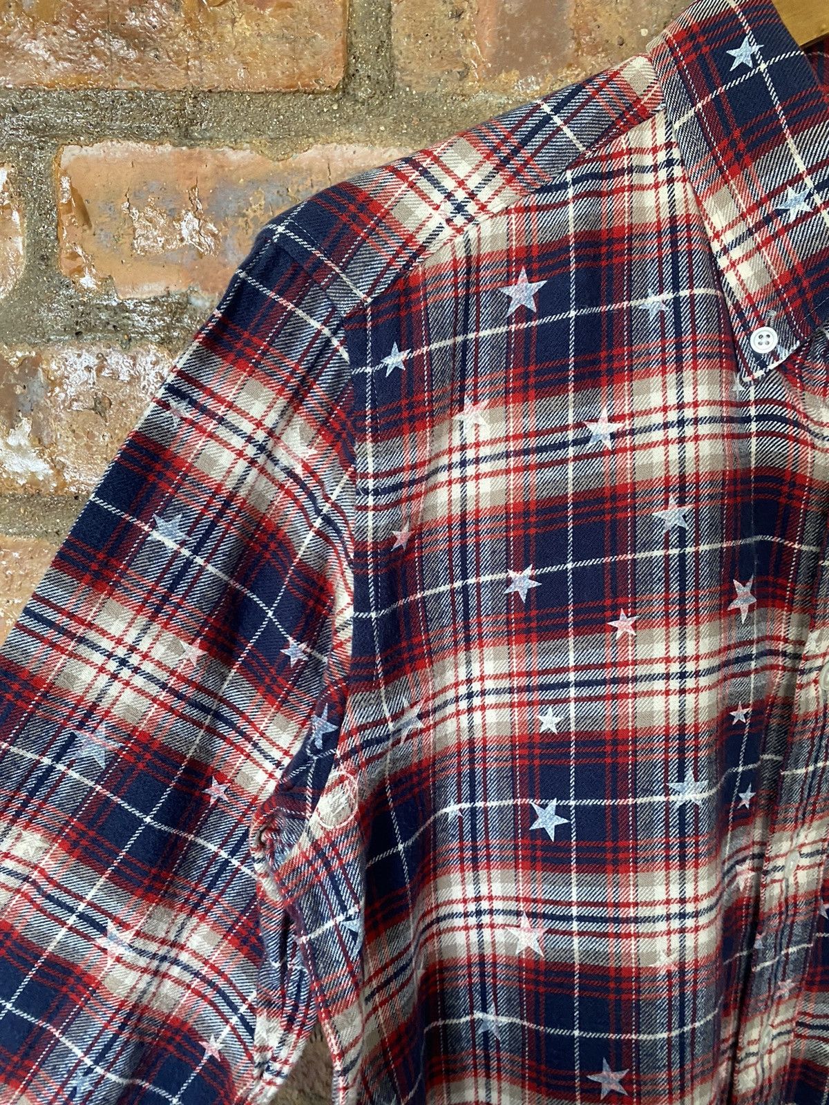 Hiroshi Fujiwara × Sophnet. × uniform experiment Uniform Experiment star checked button up Size US M / EU 48-50 / 2 - 9 Thumbnail