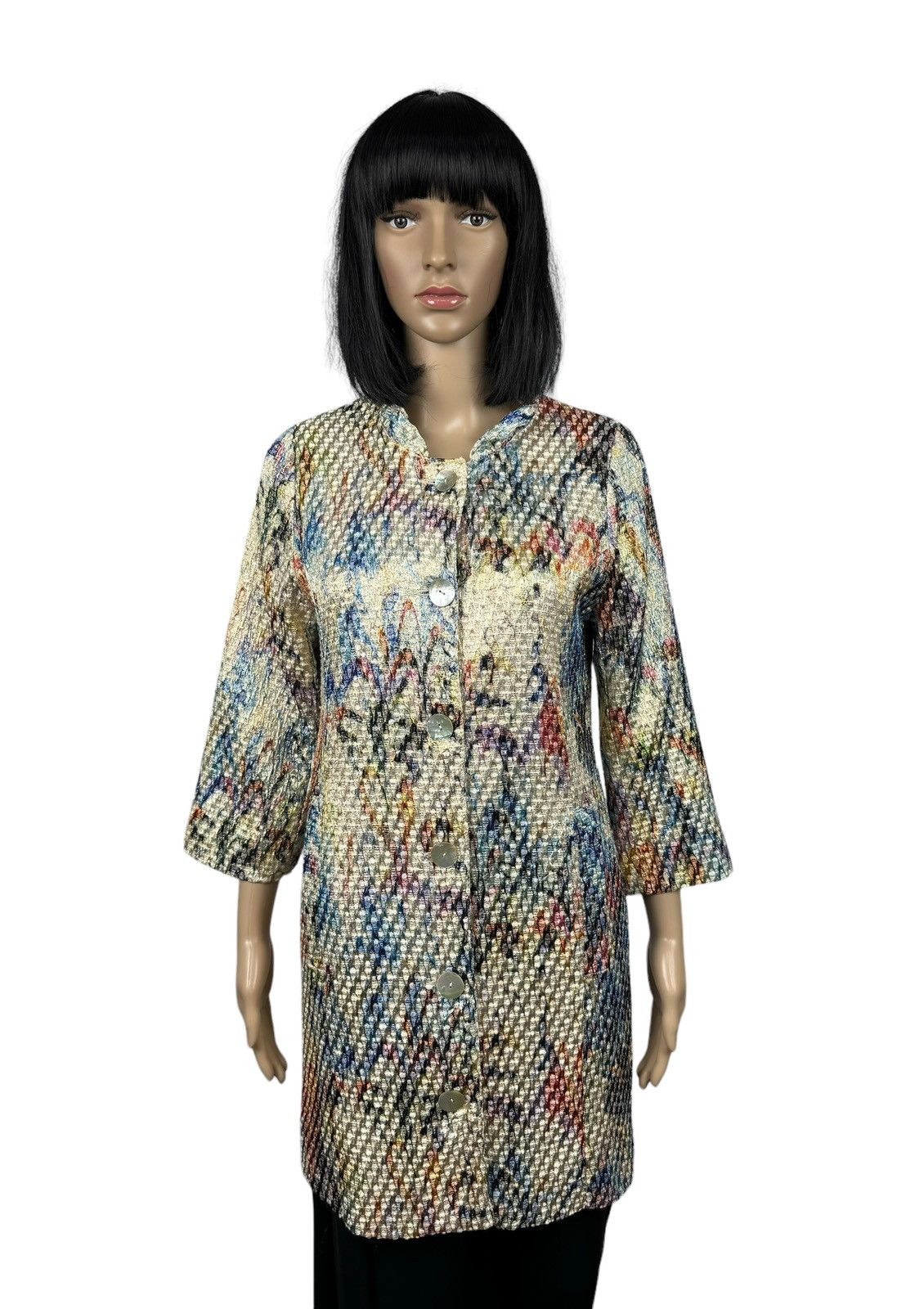 Other James Lakeland Multicolor Structured Coat Viscose size 42 Size M / US 6-8 / IT 42-44 - 1 Thumbnail