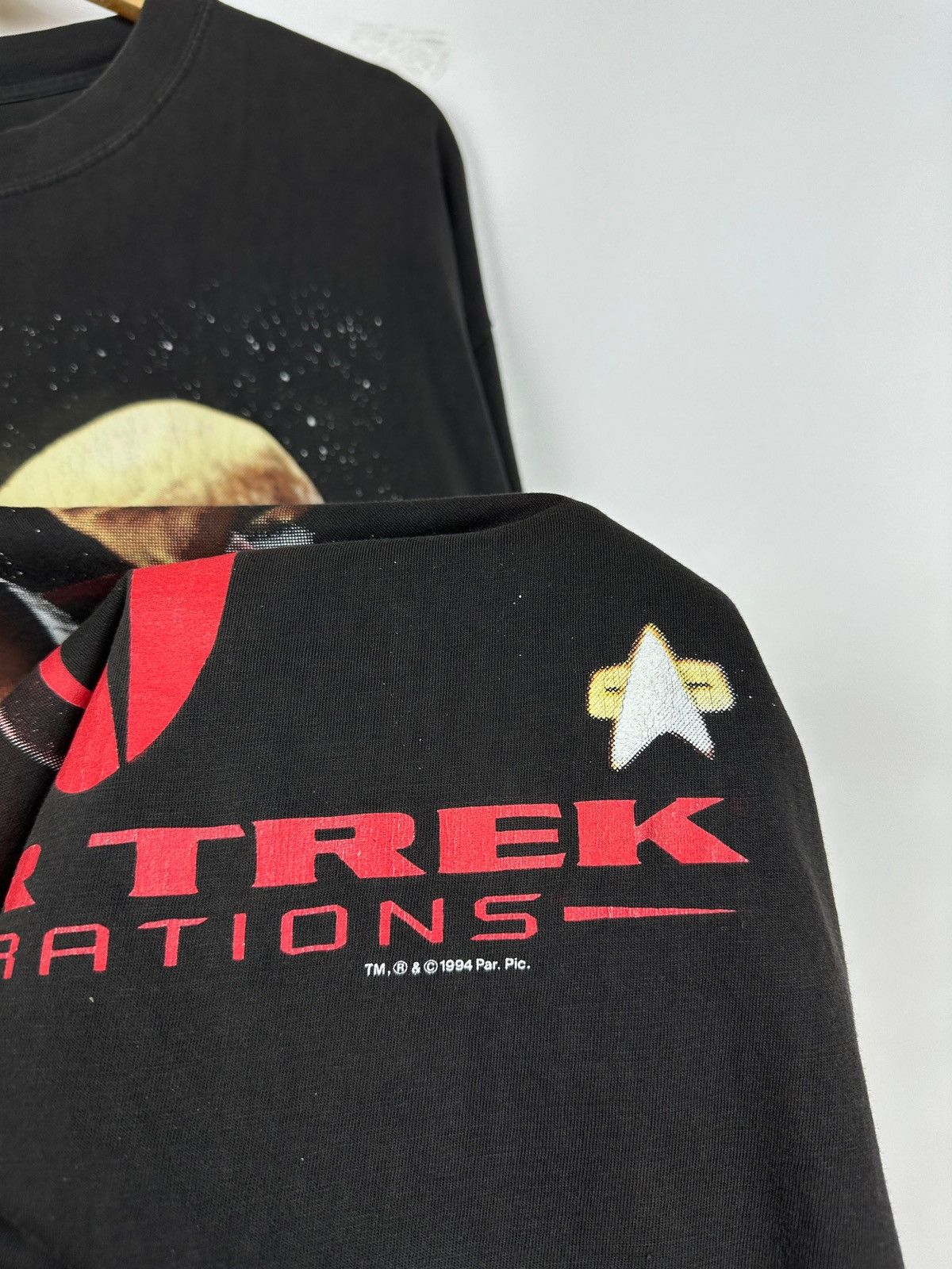 Star Wars 1994 Vintage Star Trek The Next Generation Captain Picard Size US XL / EU 56 / 4 - 14 Thumbnail