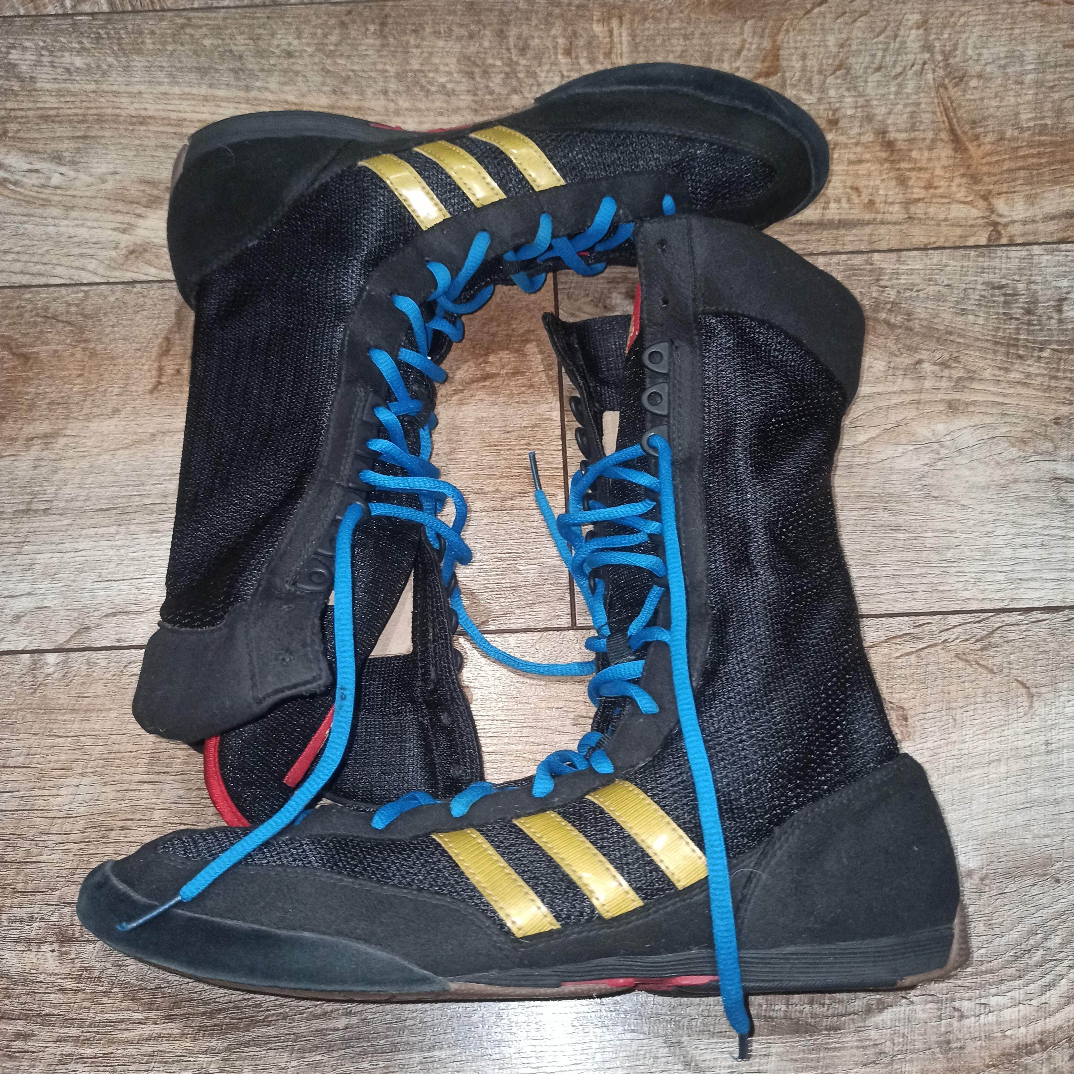 Adidas adidas Box-Champ Speed II 2 Black Boxing Shoes Size US 11 / EU 44 - 3 Thumbnail