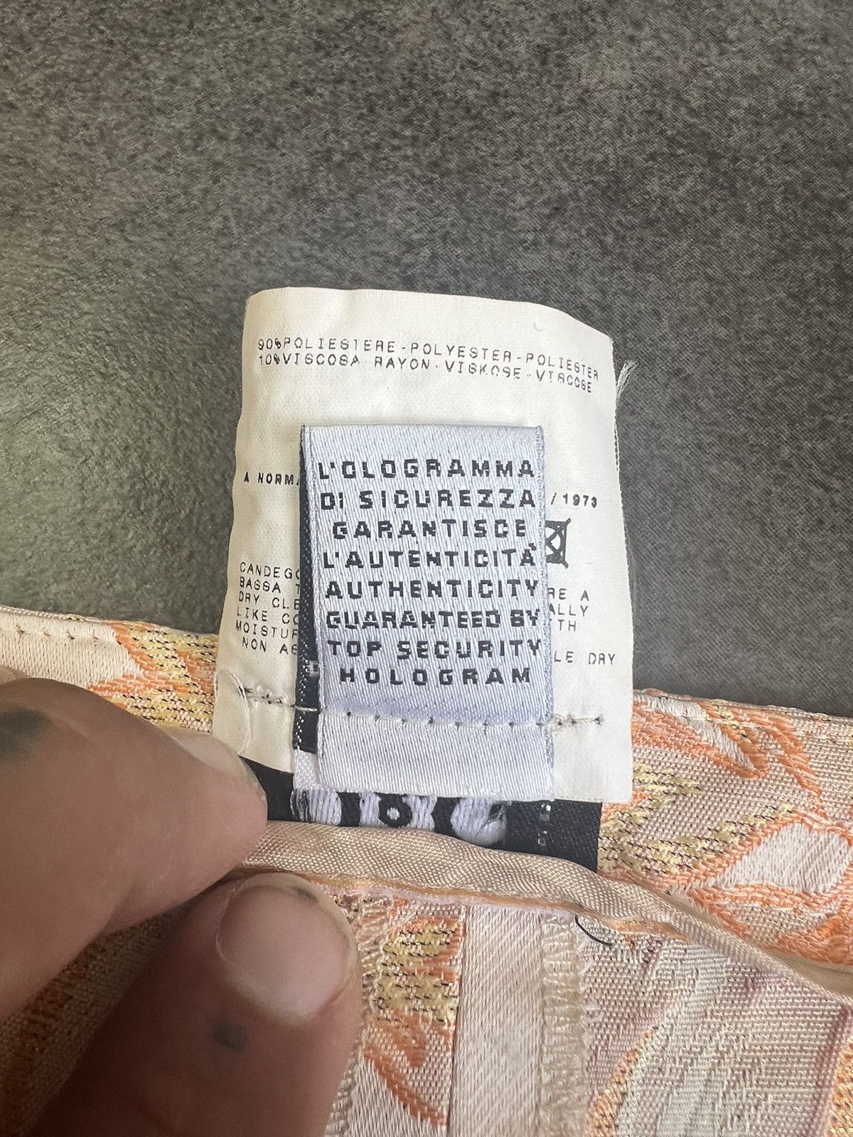 Dolce & Gabbana × Vintage Vintage Dolce Gabbana gabardine cropped pants Size 27" / US 4 / IT 40 - 11 Thumbnail