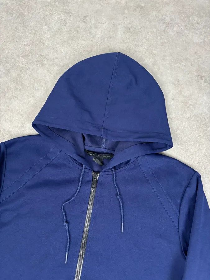Marc Jacobs Marc Jacobs Navy Extra Pockets Zip-up Hoodie Size US M / EU 48-50 / 2 - 4 Thumbnail