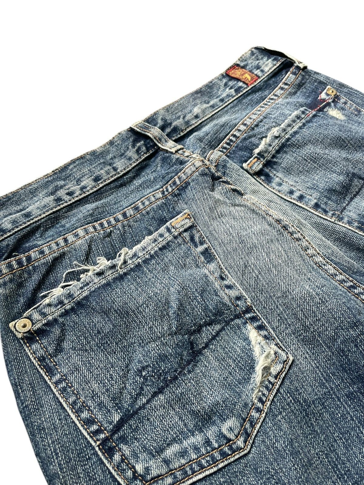 7 For All Mankind × Designer 7 For All Mankind Flare Distresed Size 29" - 8 Thumbnail