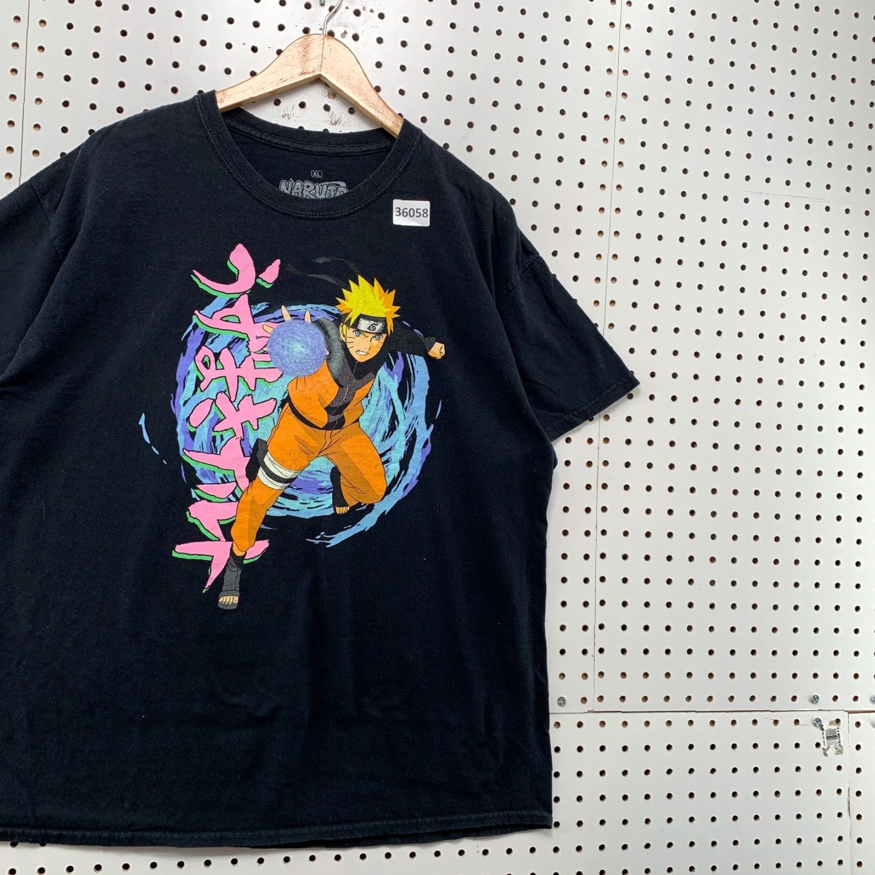 Vintage VINTAGE Naruto Shippuden Anime T-Shirt Mens XL Black Short Sleeve 90s Size US XL / EU 56 / 4 - 4 Thumbnail