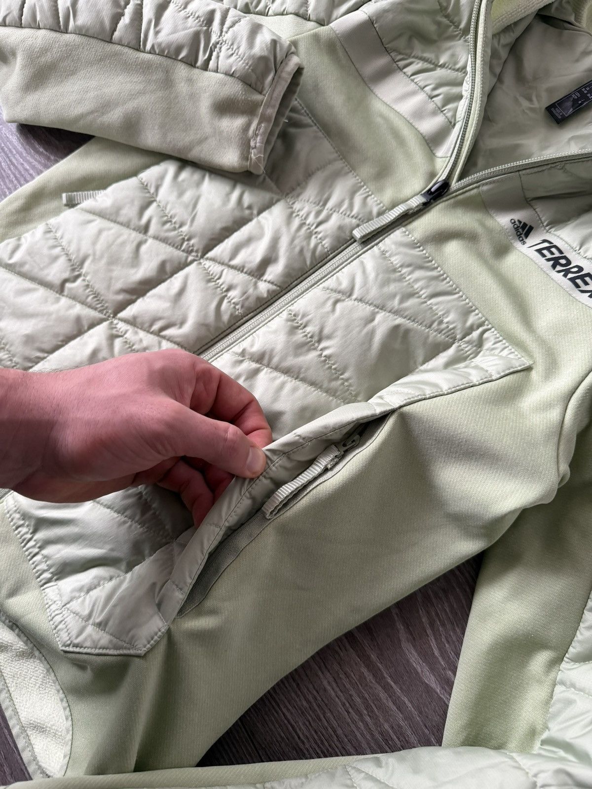 Adidas ‼️Adidas Terrex outdoor Waterproof SS21 Puffer Jacket ‼️ Size XS / US 0-2 / IT 36-38 - 16 Thumbnail