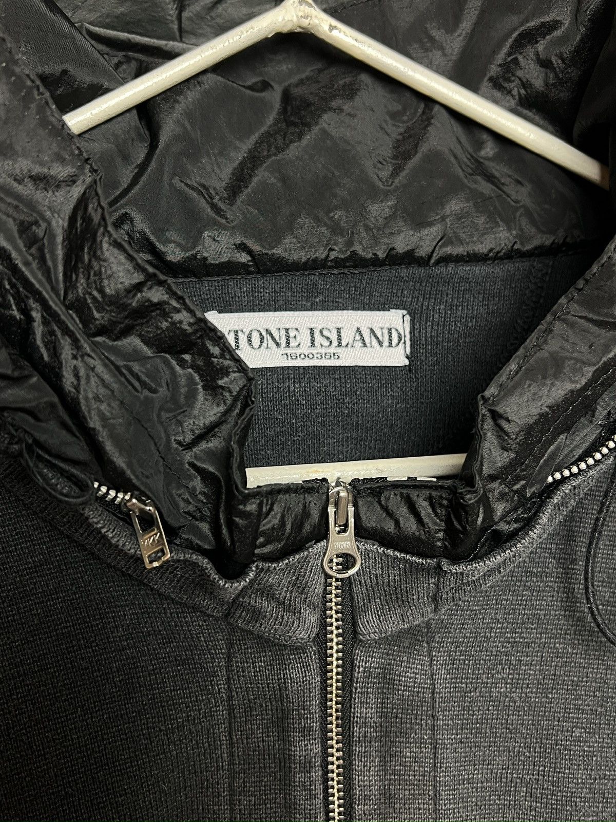 Stone Island stone island y2k black washed hoodie l-xl Size US L / EU 52-54 / 3 - 11 Thumbnail