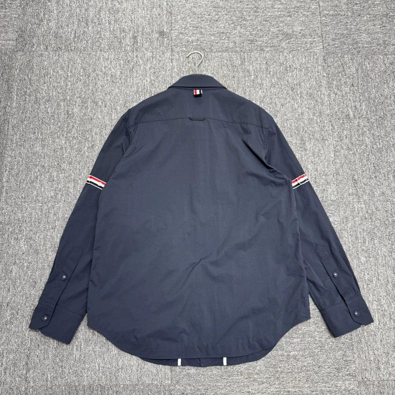 Thom Browne Thom Browne size3 Cradle buttoned collar long sleeve shirt Size US L / EU 52-54 / 3 - 5 Thumbnail