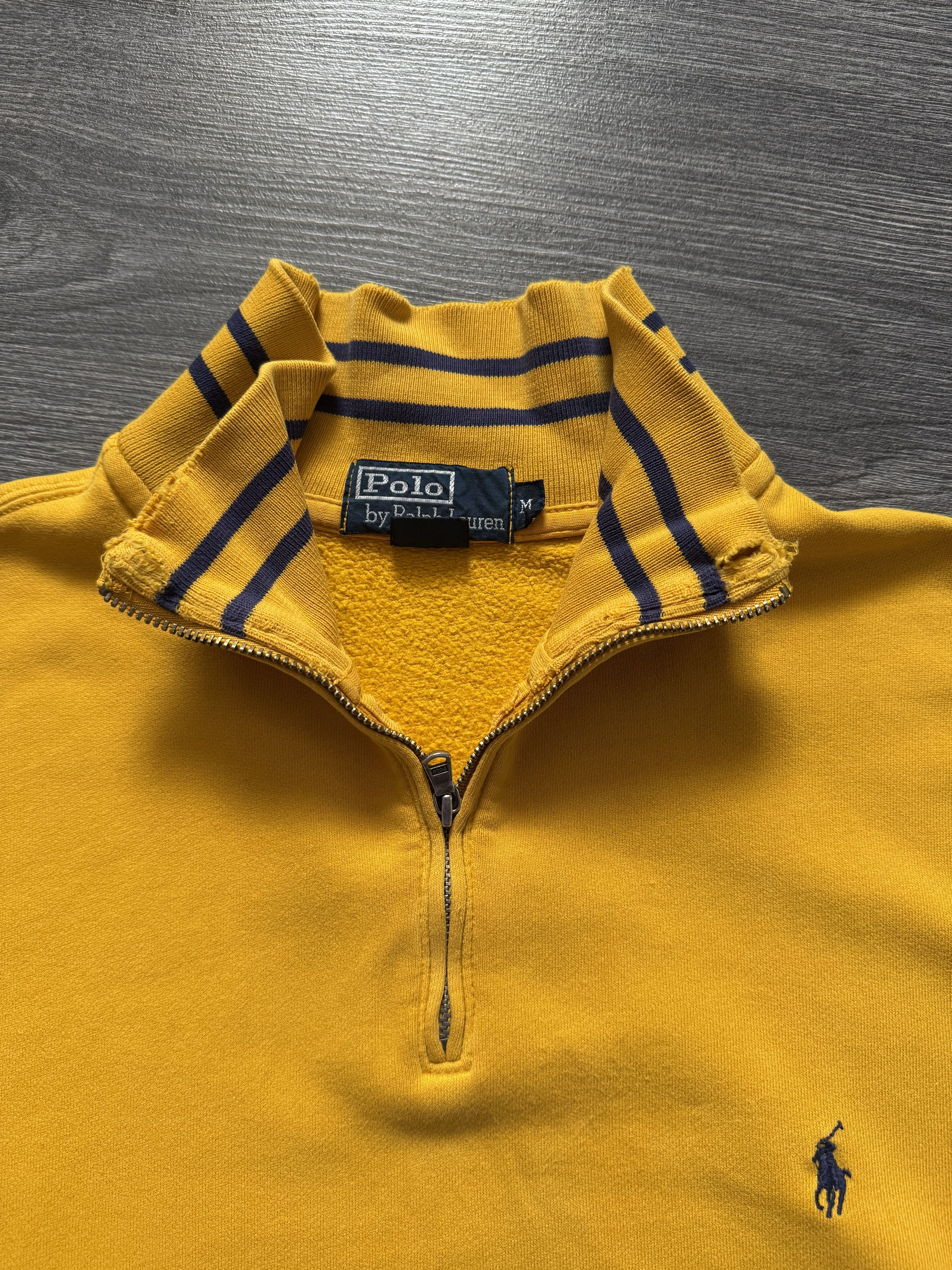 Polo Ralph Lauren 90s Polo Ralph Lauren Pony Quarter Zip Pullover Sweatshirt Size US M / EU 48-50 / 2 - 7 Thumbnail