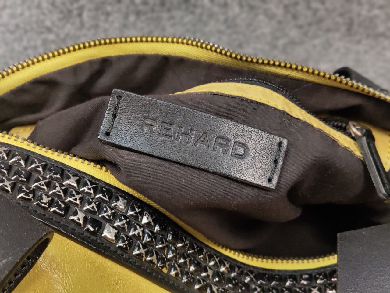 Other Rehard Italy Design Premium leather Duffle green Travel Bag Size ONE SIZE - 17 Thumbnail