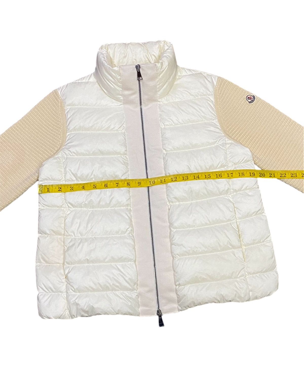 Moncler Moncler Knit Wool Sleeves Puffer Jacket Size S / US 4 / IT 40 - 17 Thumbnail