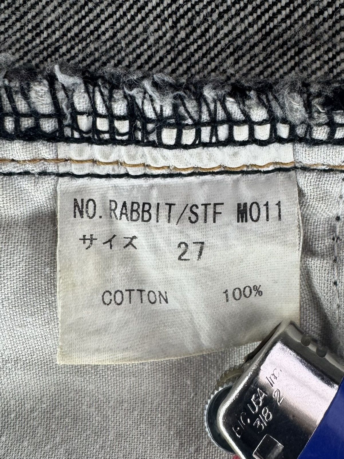 Le Grande Bleu (L.G.B.) LGB Rabbit Bootcut Zipper Denim Size US 30 / EU 46 - 7 Thumbnail