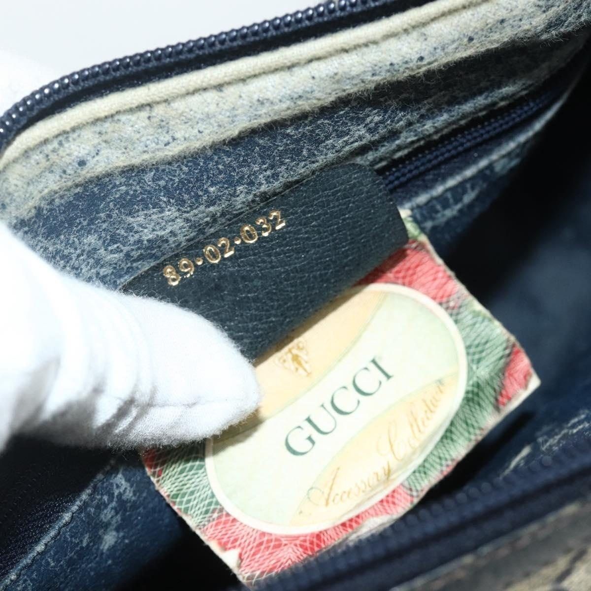Gucci Gucci GG Supreme Web Shoulder Bag 89 Blue Size ONE SIZE - 11 Thumbnail