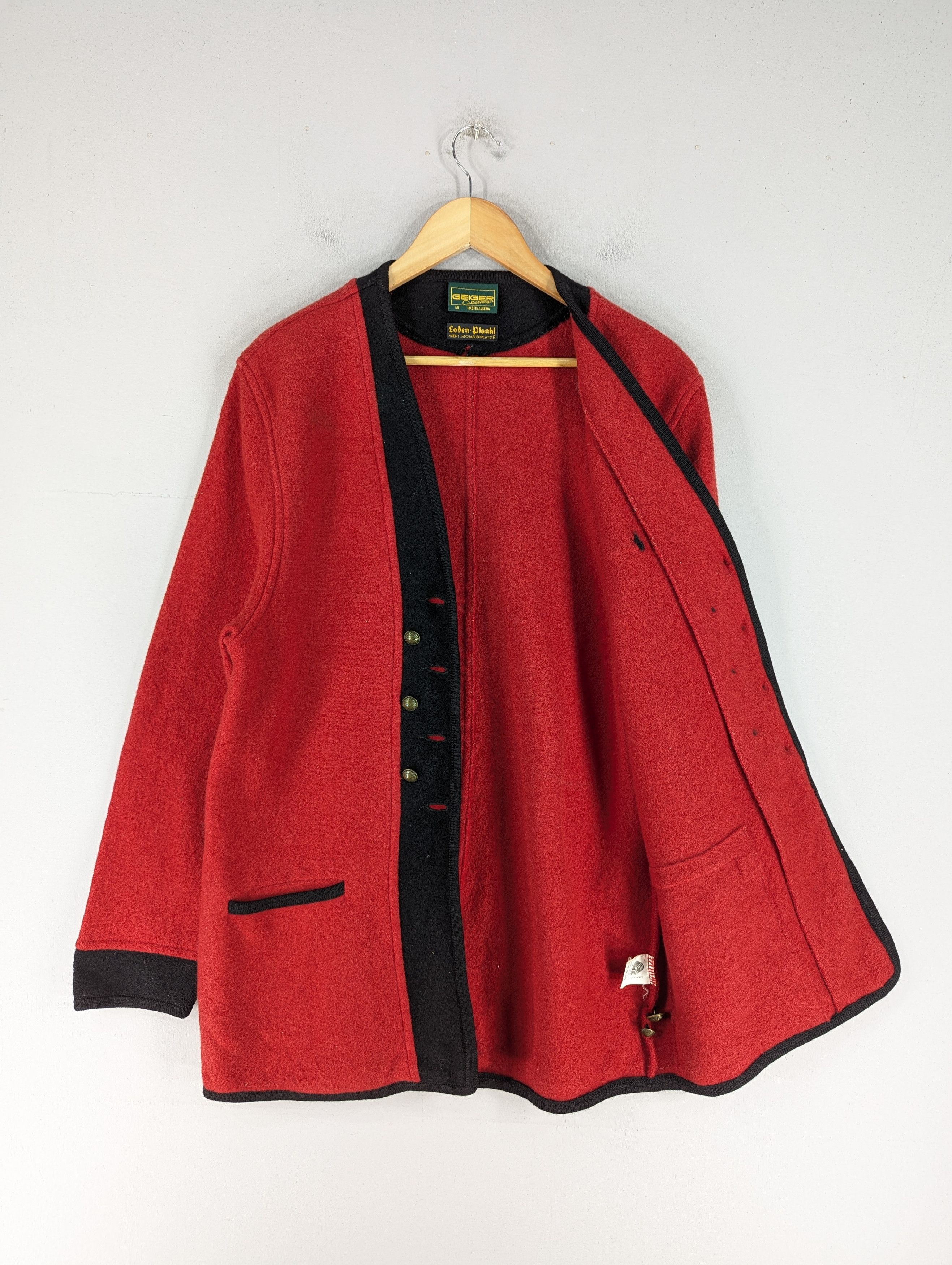 John Geiger Vintage John Geiger Wool Button Ups Cardigan Style Jacket Size US M / EU 48-50 / 2 - 12 Thumbnail