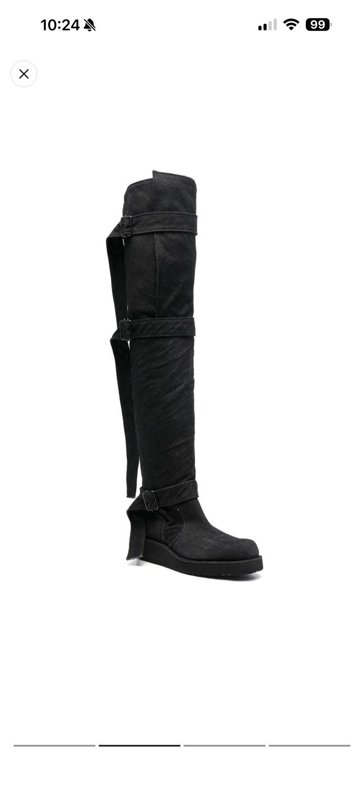 Yohji Yamamoto Yohji Yamamoto Buckle Boots Size US 7.5 / IT 37.5 - 3 Thumbnail